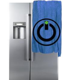 Холодильник Beko - вздулась стенка холодильника - утечка фреона